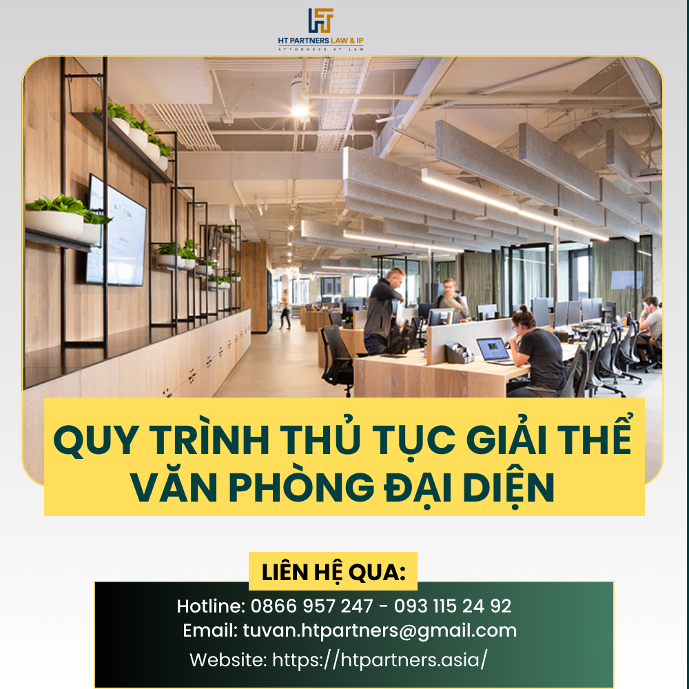 Quy trình giải thể văn phòng đại diện